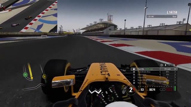 A Really good battle in F1 2017 смотреть онлайн