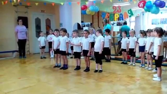 Утренник Данилка 23 февраля 2017 год Ижевск садик 287 смотреть онлайн