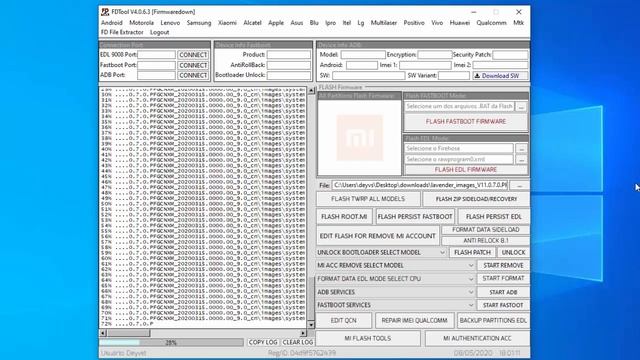 [FDTool]  Edit System Img For Remove Mi Acc