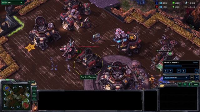 Starcraft 2: TvP This Terran Almost Lost, Then Made A Comeback (FunkyMonke vs YngCrackRock) смотреть онлайн