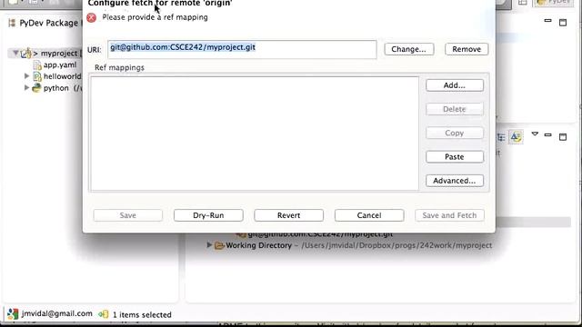 Creating a git repo for Eclipse project and Pushing to Github смотреть онлайн