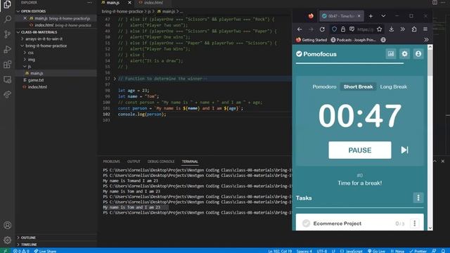 NextGen Coding Program Class 8 - More JavaScript смотреть онлайн