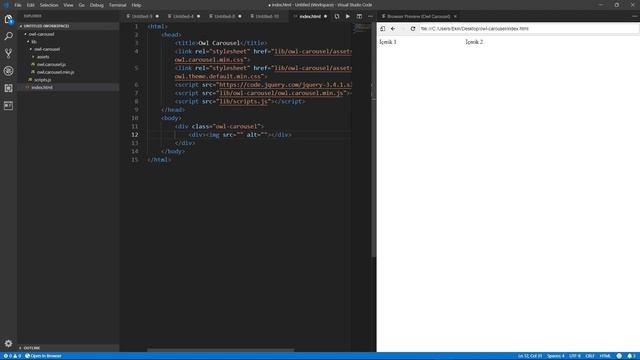 jQuery OWL CAROUSEL RESPONSIVE SLIDER Kurulum ve Detaylı Kullanım смотреть онлайн