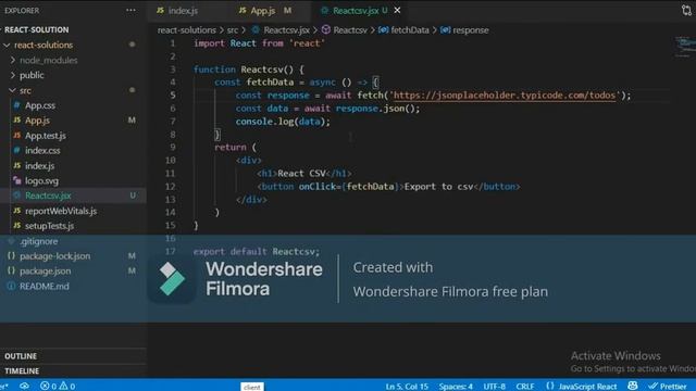 React csv смотреть онлайн