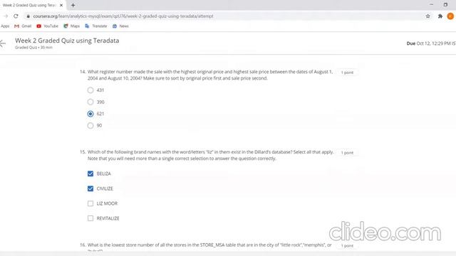 Managing Big Data with MySQL - Coursera - The Complete Solution смотреть онлайн