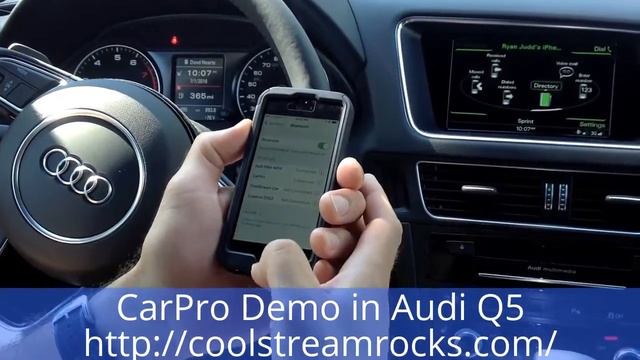 CoolStream CarPro in Audi Q5 смотреть онлайн