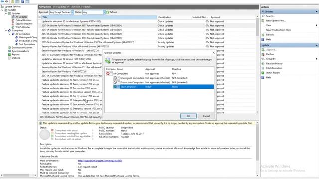 Working with WSUS смотреть онлайн