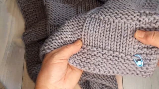 Простой детский плед спицами! Я свяжу мой малыш- теплый пледик из шерсти.Буду бабушкой.Мои будни... смотреть онлайн