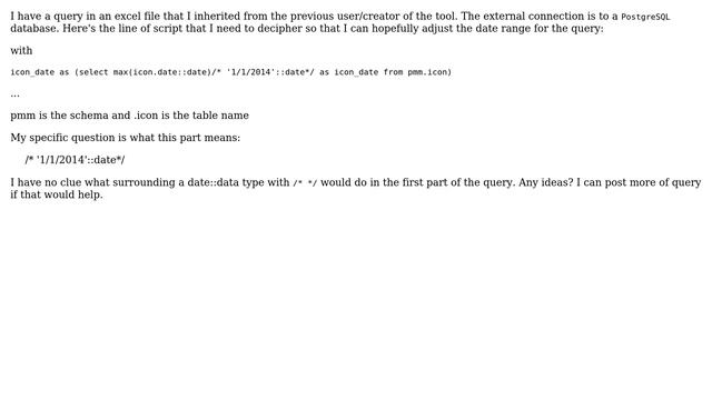 decipher this postgresql syntax? смотреть онлайн