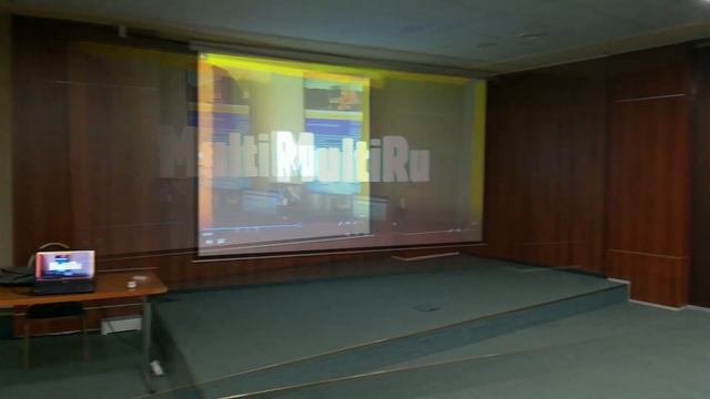 Видеоэкраны для конференц-зала и холла Atrium Palace Hotel смотреть онлайн