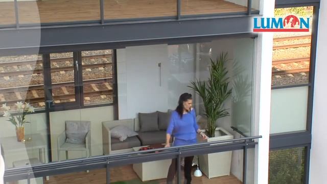 Безрамное остекление Lumon для балконов