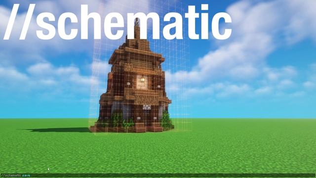 How to Use & Create schematics Minecraft World Edit Guide (7) смотреть онлайн