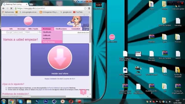 COMO DESCARGAR OSU FULL GRATIS Y ESPAÑOL!!!! смотреть онлайн