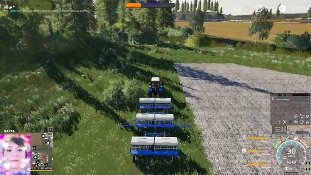 Farming Simulator 19/ C ЯГОДНОЕ. Прохожу обучение в дружной команде бригада DVAZ смотреть онлайн