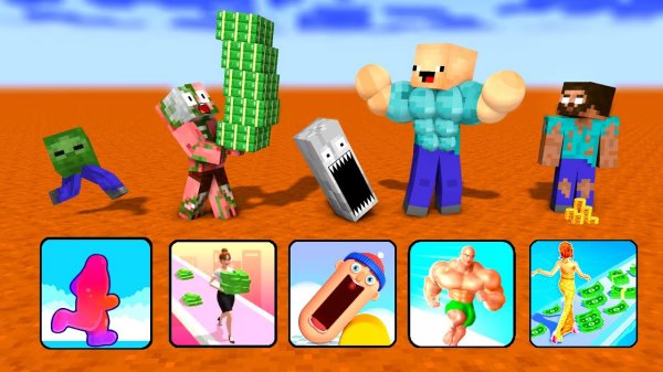 Monster School _ SEASON 12 ALL EPISODE - Minecraft Animation.