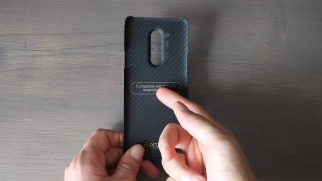 Чехол Pitaka для OnePlus 8 Pro и кардхолдер MagEZ Wallet UE