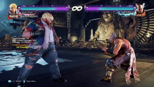 Tekken 7 Bob...Some Wall conversions from FC Throw and Ff+1+2 throw смотреть онлайн