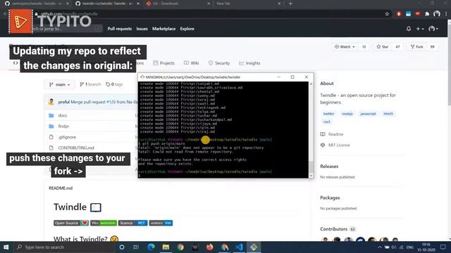 Using git from command line | Twindle смотреть онлайн