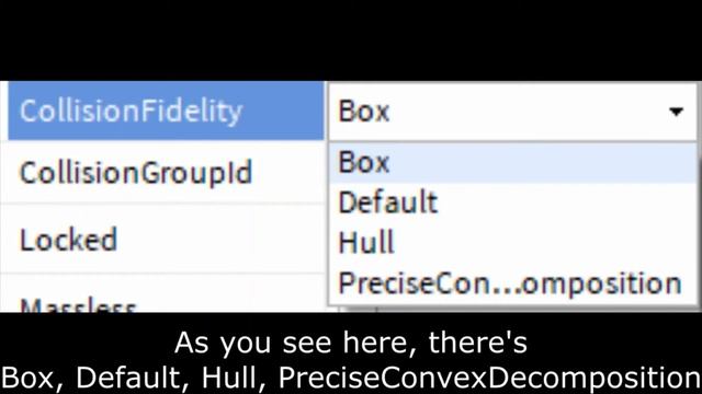 How to fix collision fidelity in Roblox Studio смотреть онлайн