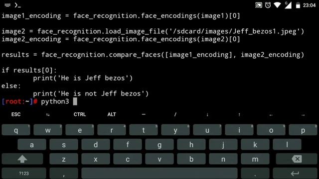 Face recognition with Termux ! смотреть онлайн