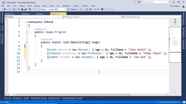 19. C# - #Inheritance and #Polymorphism смотреть онлайн