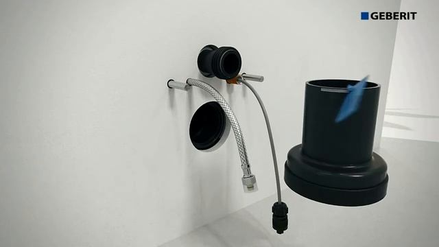Монтаж унитаза биде Geberit AquaClean Sela с внутренним подводом воды смотреть онлайн