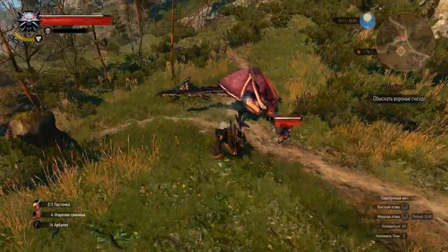 Ведьмак 3. Как убить виверну смотреть онлайн