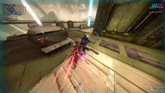 Warframe Amphis 11#20 Draco 1 wave with Volt Prime going berserk смотреть онлайн