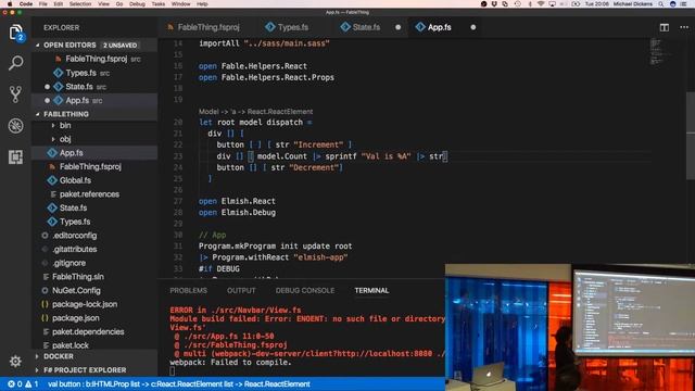 MancFUG #004 - Fable, putting the fun into functional JavaScript смотреть онлайн