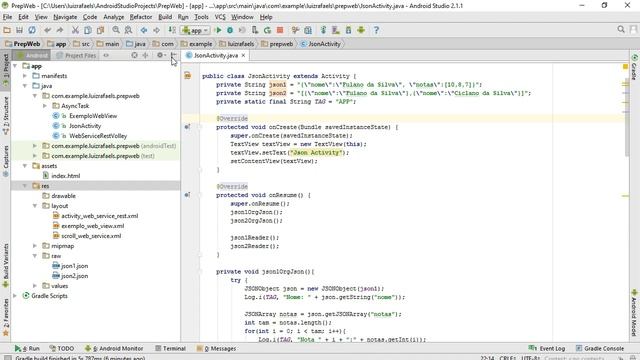 Aula 23: Apps Híbridos, JSON e Web Services Rest смотреть онлайн