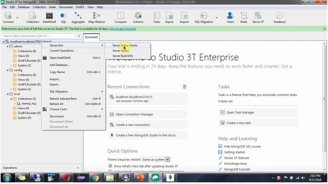 How to install and how to use Studio 3T MongoDB Client? | MongoDB Tutorial for Beginners смотреть онлайн