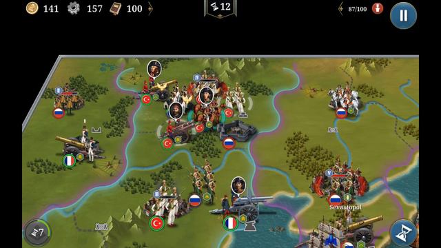 War of the Holy Land. Османская кампания - #5. European war 6. смотреть онлайн