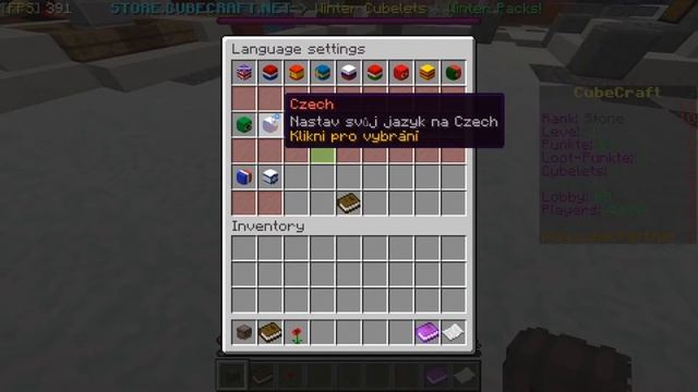 How To Change Your Language On CubeCraft смотреть онлайн