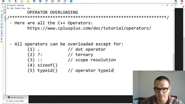 CS 202 - 1011 - Spring 2021 - Virtuals, Friend Functions, Operator Overloading смотреть онлайн