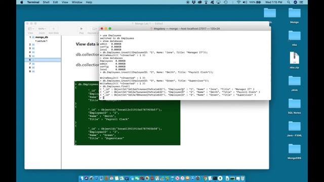 MongoDB - The Beginners Bootcamp - Practice Using MongoDB смотреть онлайн