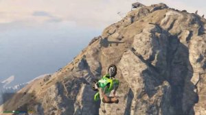 НЕРЕАЛЬНЫЙ ЧЕЛЛЕНДЖ В GTA 5. ГЛАЙД ДО ГОРЫ ЧИЛЛИАД В GTA 5.