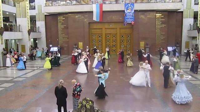 Осенний бал на Поклонной горе 1 декабря 2018 г. Танго смотреть онлайн