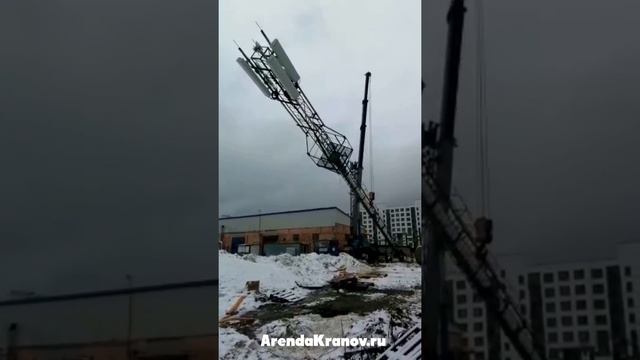 Аренда автокрана 32 тонны для установки вышки сотовой связи смотреть онлайн