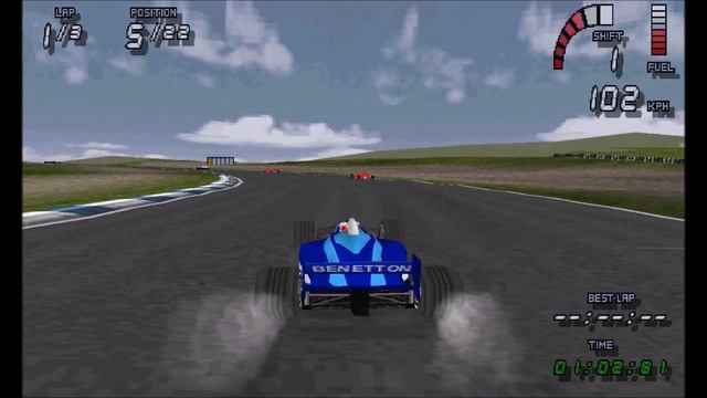F1 98 ps1 gameplay: Barcelona - Alexander Wurz (Hard) смотреть онлайн