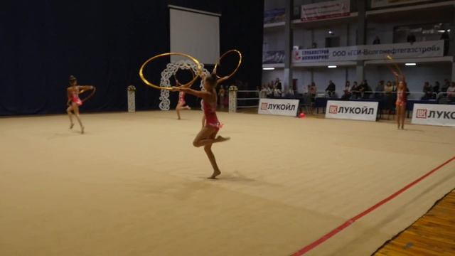 Киров 2008-2009г.р. Обручи Rhythmic Gymnastics Tournament Metelitsa 2018 смотреть онлайн