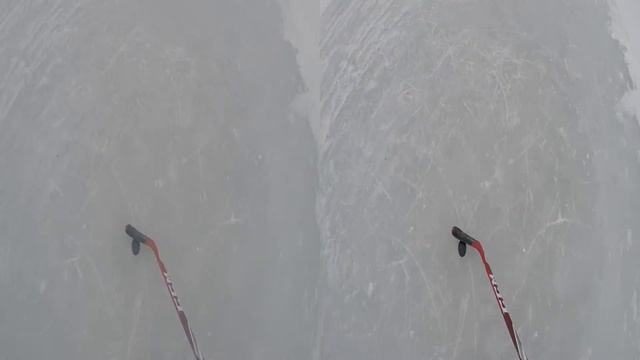 Dual GoPro VR hockey skills video on the Miramichi River смотреть онлайн