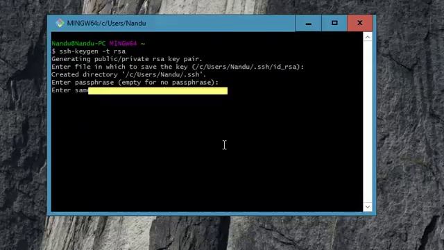 GitBash SSH Configuration with GitHub in Windows смотреть онлайн