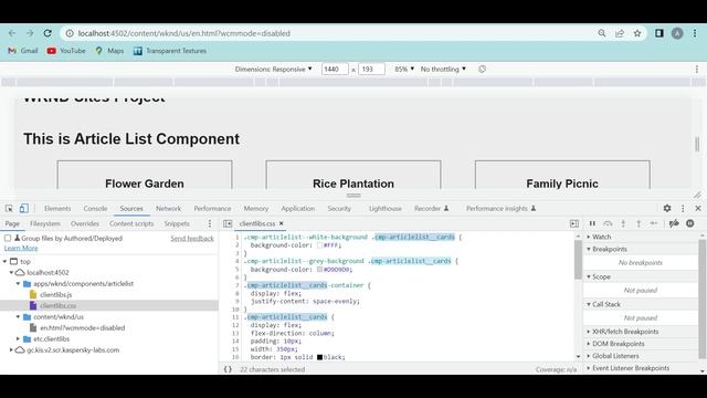 Add CSS Variations to AEM Component смотреть онлайн