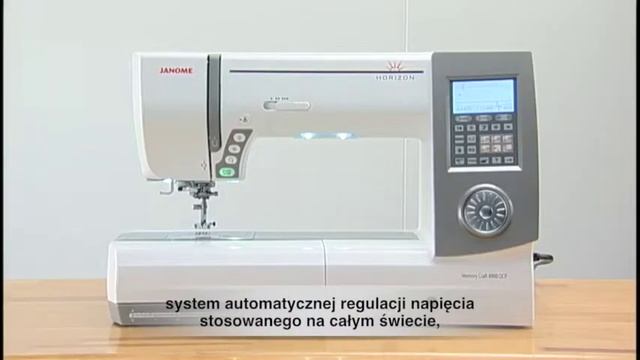 Maszyna do szycia Janome MC8900QCP (prezentacja maszyny) смотреть онлайн