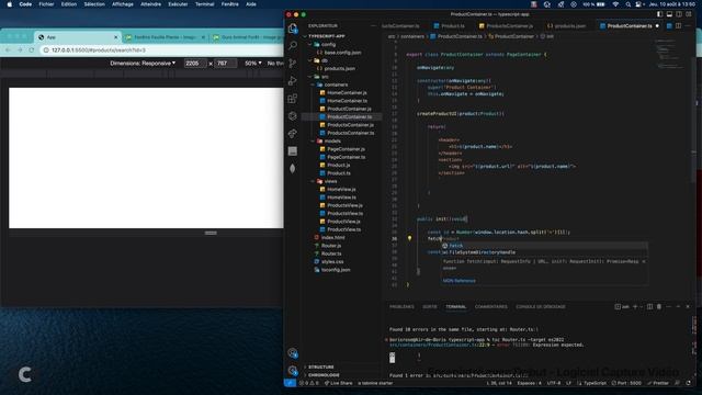 TypeScript : partie 10 création d'une classe partie 3 смотреть онлайн