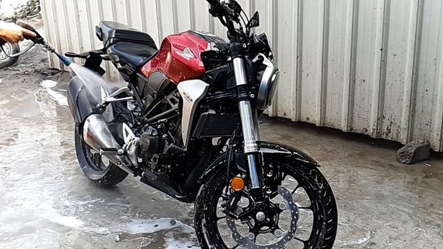 HONDA CB300R Neo Cafe Racer 2019 ABS #Teaser#My New Motorcycle#Foam Bike wash смотреть онлайн