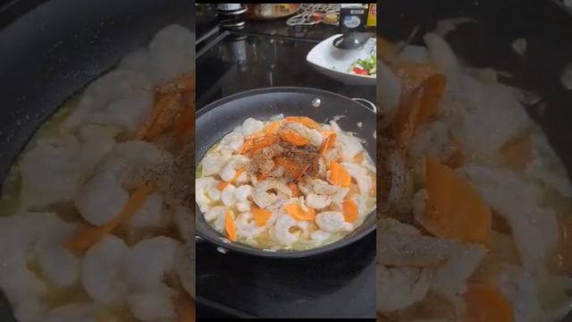 Stir-Fry Shrimp Recipe/Lina Garcia Km Vlogz смотреть онлайн