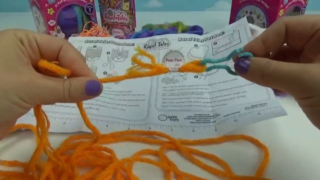 Ravel Tales DIY Collectible Plush! Unwinding Yarn Ball Surprises and Activities Craft смотреть онлайн