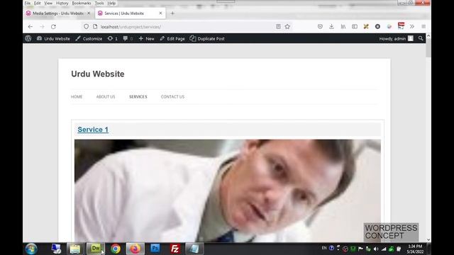 Urdu Lesson 4: PHP code to make custom post type and how to upload and display Featured Image смотреть онлайн
