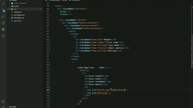 How to remove a row in react.js application смотреть онлайн